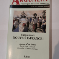 Surprenante NOUVELLE-FRANCE – Revue Arg...