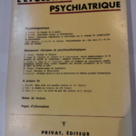 L’EVOLUTION PSYCHIATRIQUE TOME XLIII FASC II AVRIL-JUIN 1978 – Collectif