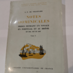 Notes Dominicales prises pendant un voyage en portugal et au brésil en 1816 1817 et 1818 – Tome 1 – L. F. de Tollenare