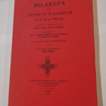 Milarepa ou Jetsun-Kahbum. Vie de Jetsün Milarepa. – ed. – Roland Ryser (Traduction) Milarepa Jetsun – Evans-Wentz (Dr. W.Y.)