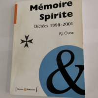 mémoire spirite dictées 1998 2001 –...