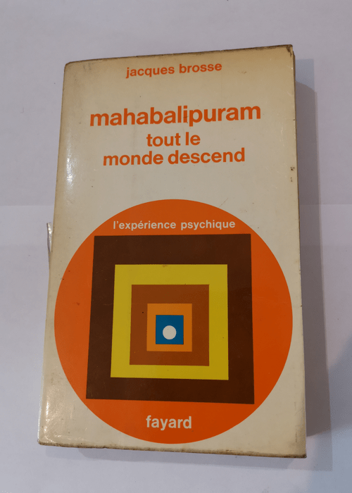 Mahabalipuram – tout le monde descend – BROSSE Jacques