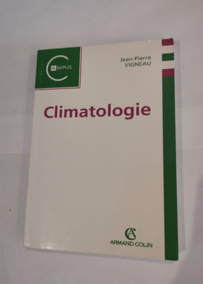 Climatologie - Jean-Pierre Vigneau