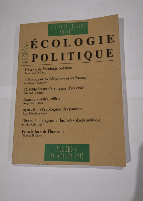 écologie politique – Collectif