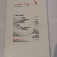 Inflexions N°38 Et le sexe ? – mai 201...