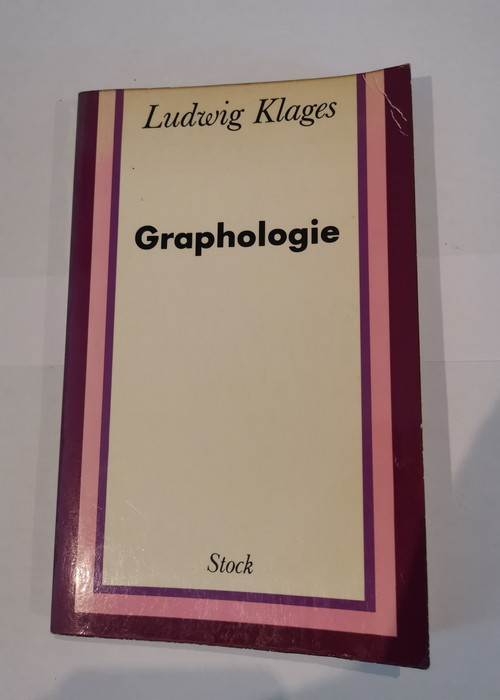 Graphologie – Ludwig Klages