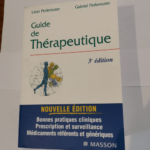 Guide de thérapeutique – Perlemuter