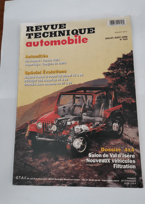 revue Techniques Automobiles – SPECIAL EVO Revue Technique Nissan Citroen Peugeot – Rta –