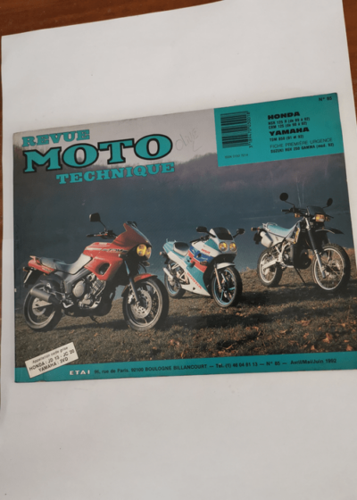 Revue Moto Technique 85. 1992. Honda NSR 125 R (1989-1992) CRM 125 (1990-1992). Yamaha TDM 850 (1991-1992). - Collectif