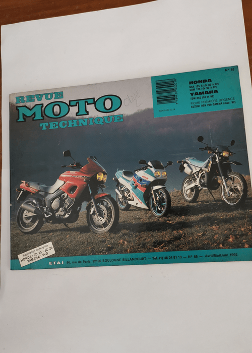 Revue Moto Technique 85. 1992. Honda NSR 125 ...