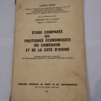 Étude comparée des politiques économiques ...