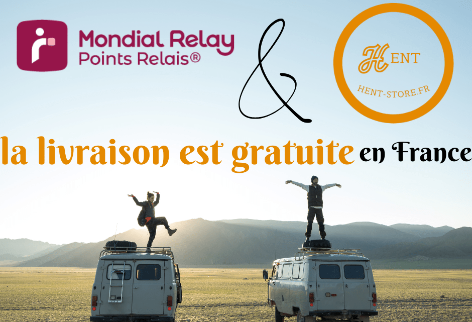 Livraison gratuite mondial relay hent store