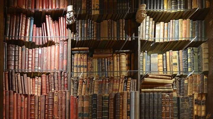 bibliotheque livres ancien